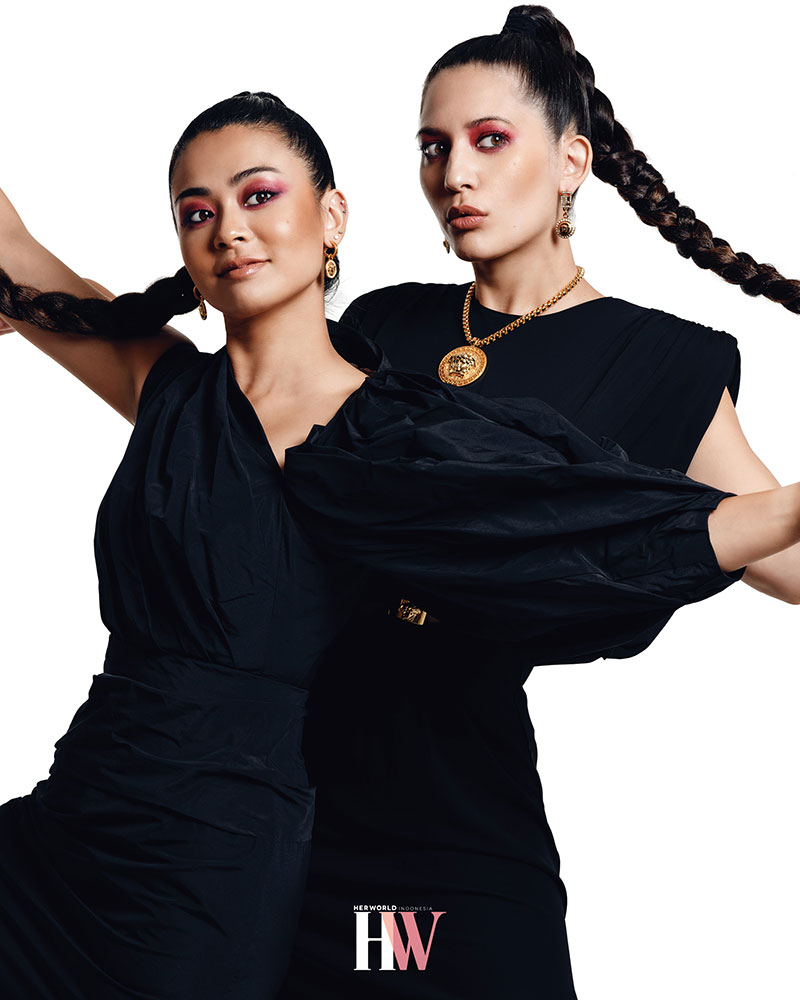 Andra Alodita dan Hannah Al Rashid