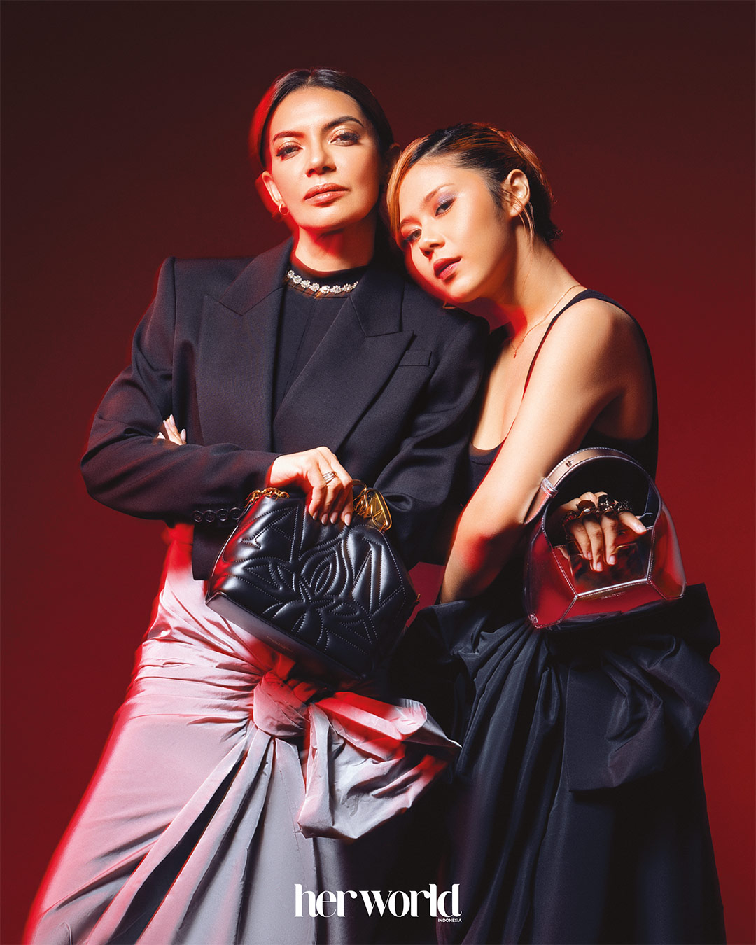Najwa Shihab dan Nadin Amizah