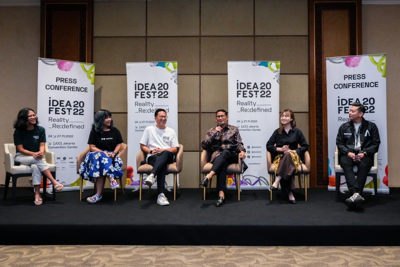 IdeaFest 2022 resmi digelar pada taggal 24 November 2022-27 November 2022 di Jakarta Convention Center (JCC)