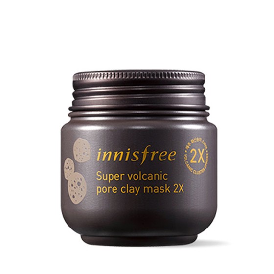 Innisfree Super Volcanic Pore Clay Mask 2x bantu atasi kulit berminyak