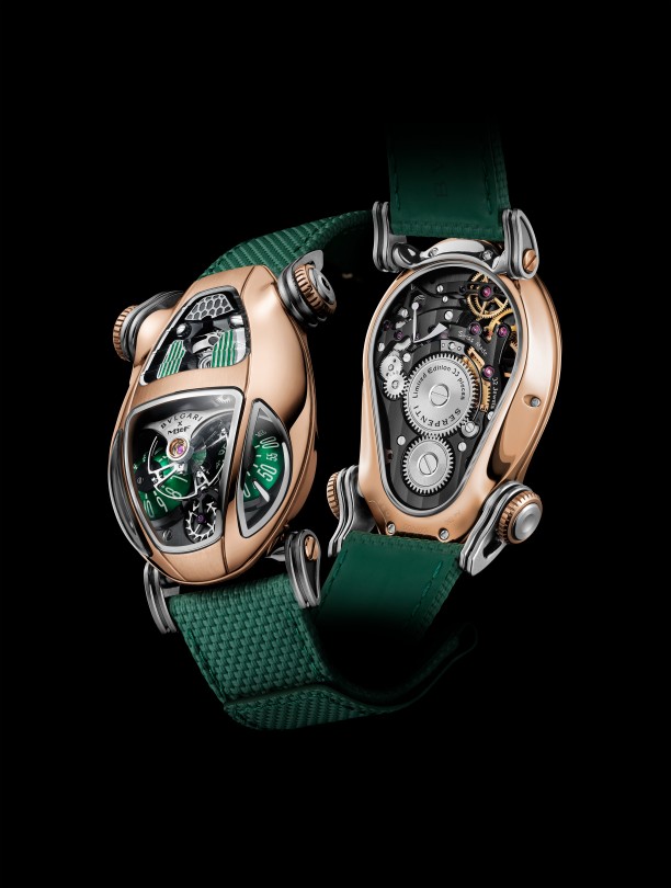 MB&F x Bvlgari LM FlyingT Allegra, Bvlgari, MB&F, Maximilian Büsser & Friends, Jean-Christophe Babin, jam tangan, jam tangan mewah