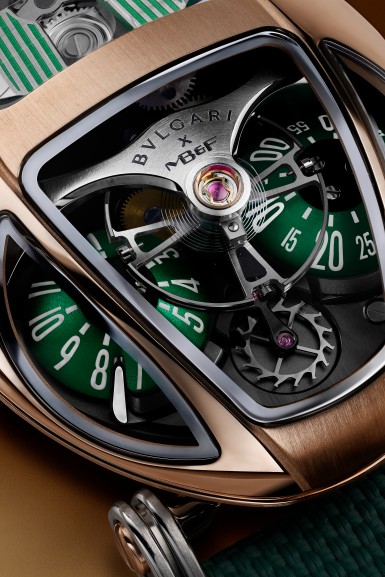 MB&F x Bvlgari LM FlyingT Allegra, Bvlgari, MB&F, Maximilian Büsser & Friends, Jean-Christophe Babin, jam tangan, jam tangan mewah
