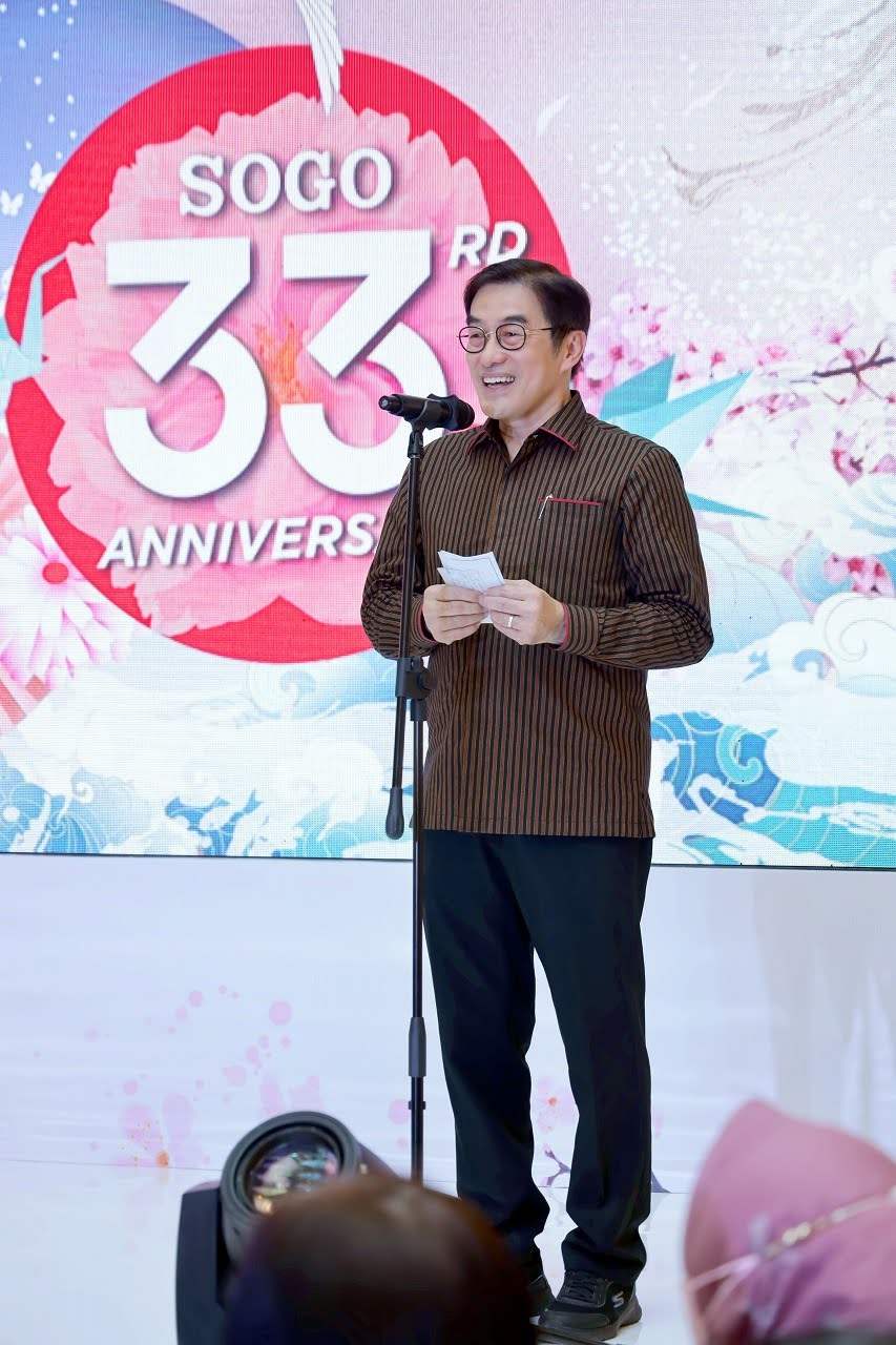 Handaka Santosa. SOGO. Department store. 33rd Anniversary. CSR.