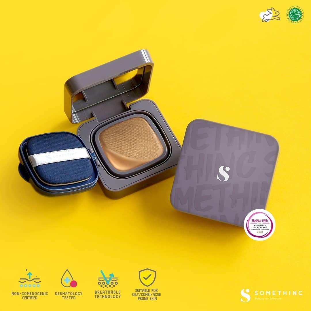 Bedak untuk kulit berjerawat dan sensitif