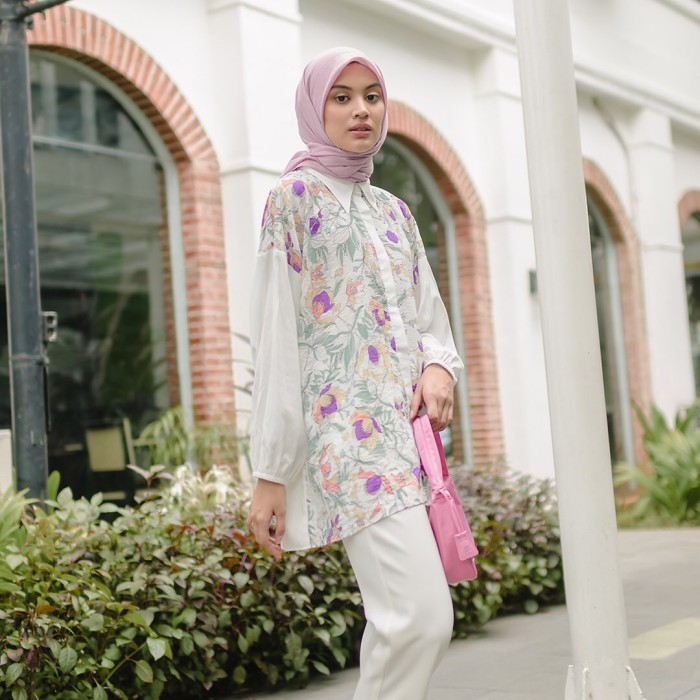 Inspirasi style fashion hijab untuk lebaran