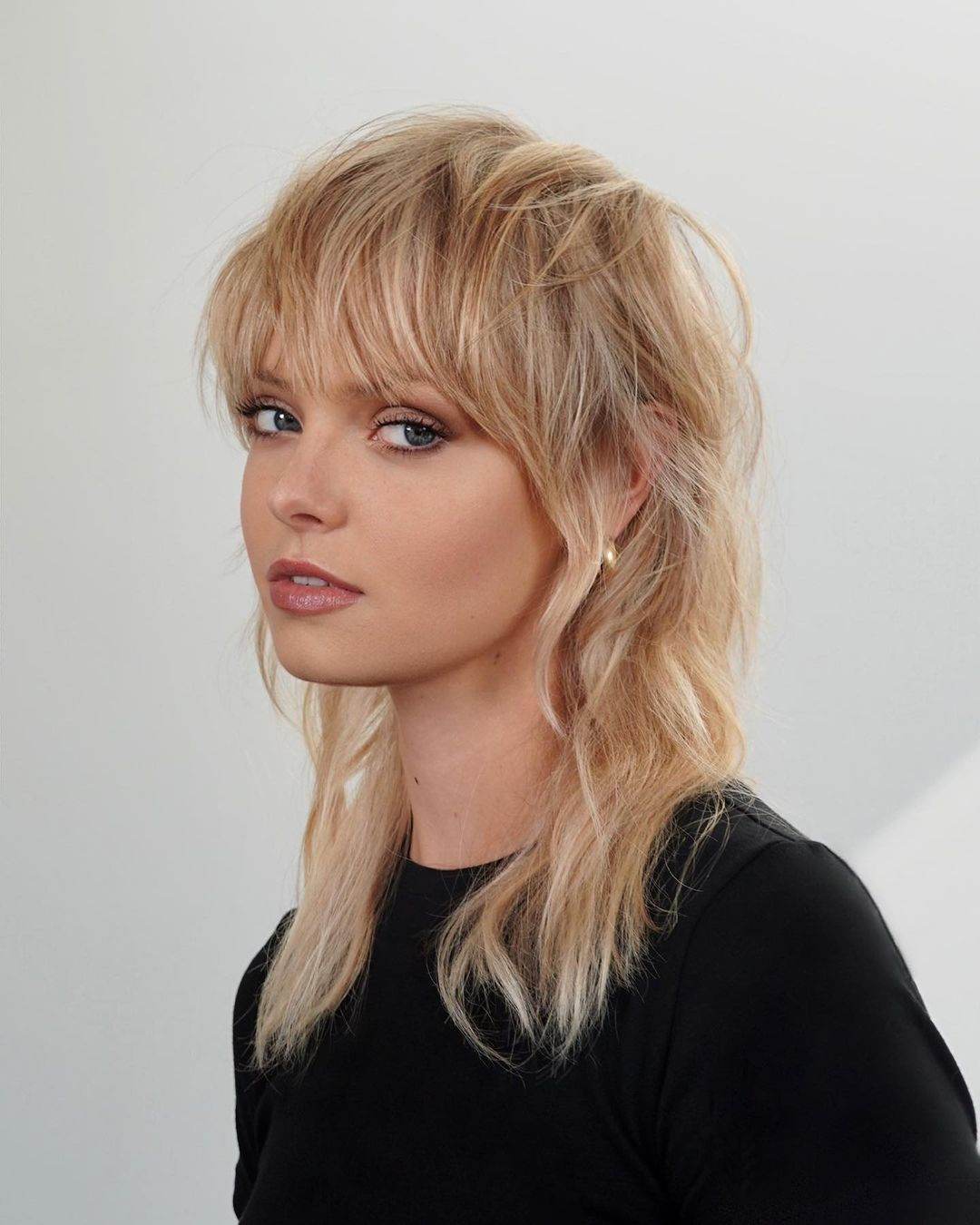 Inspirasi potongan rambut mullet