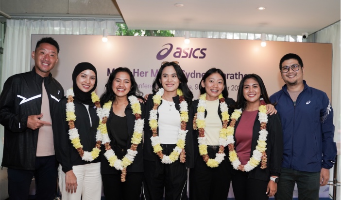 asics, sydney marathon, sheryl sheinafia, olahraga