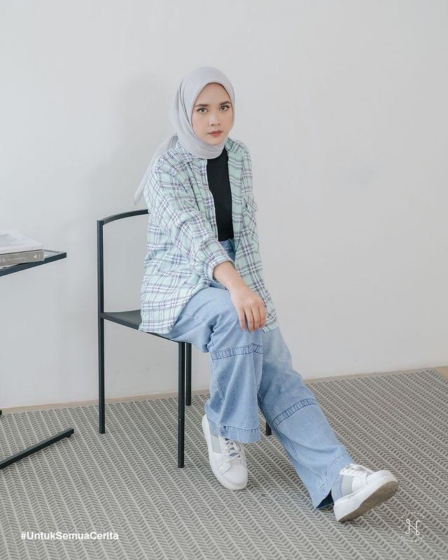 Kulot jeans kekinian