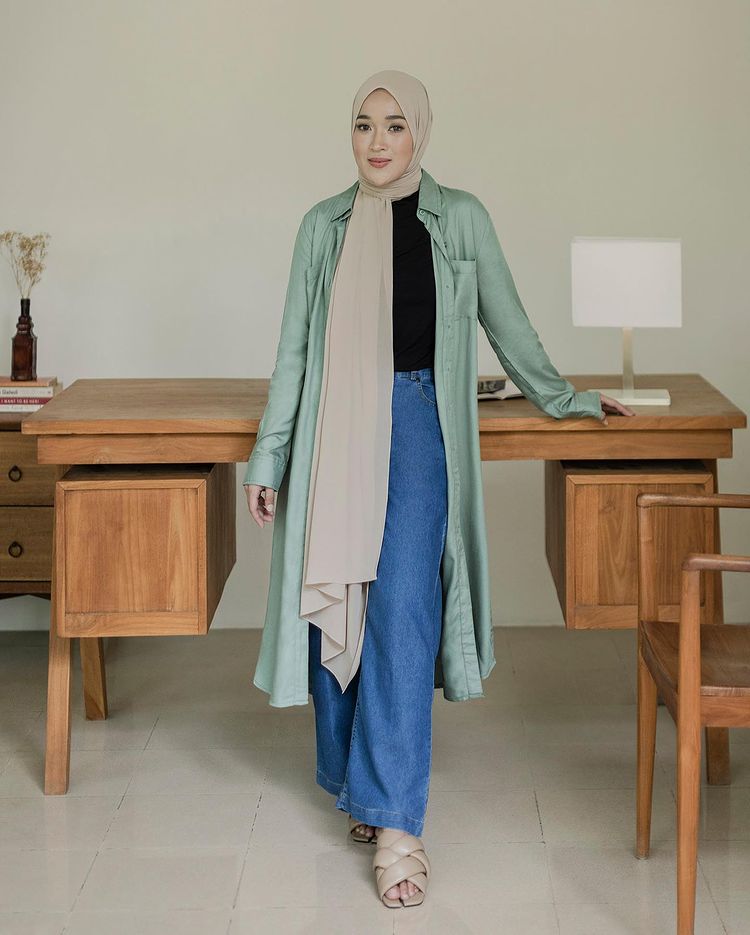 Kulot jeans kekinian