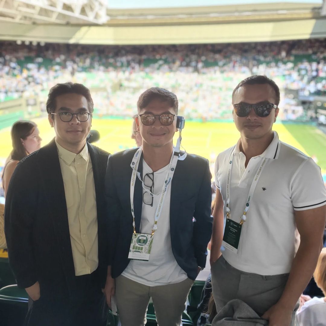 Nicholas Saputra Wimbledon 