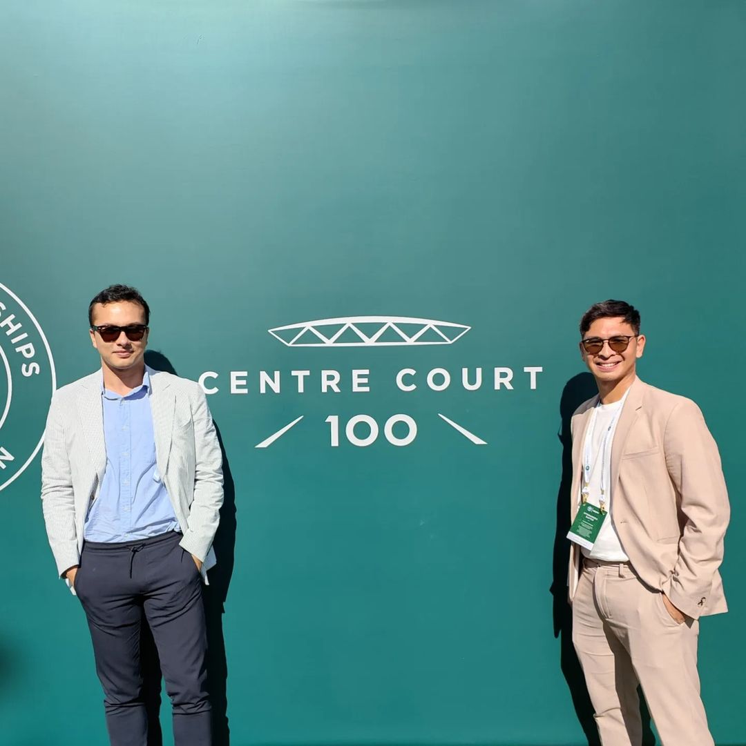 Nicholas Saputra Wimbledon 