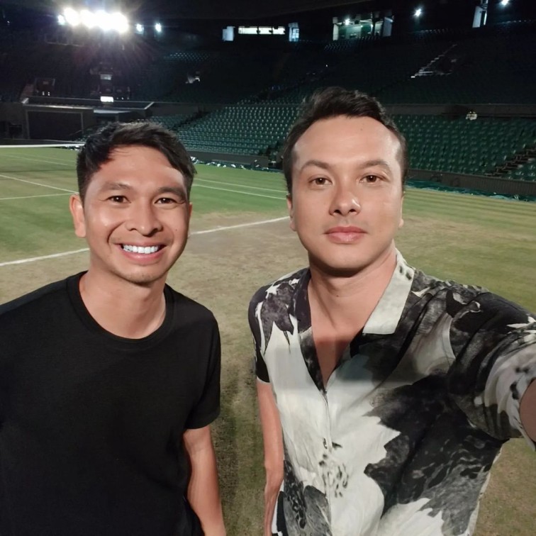 Nicholas Saputra Wimbledon 