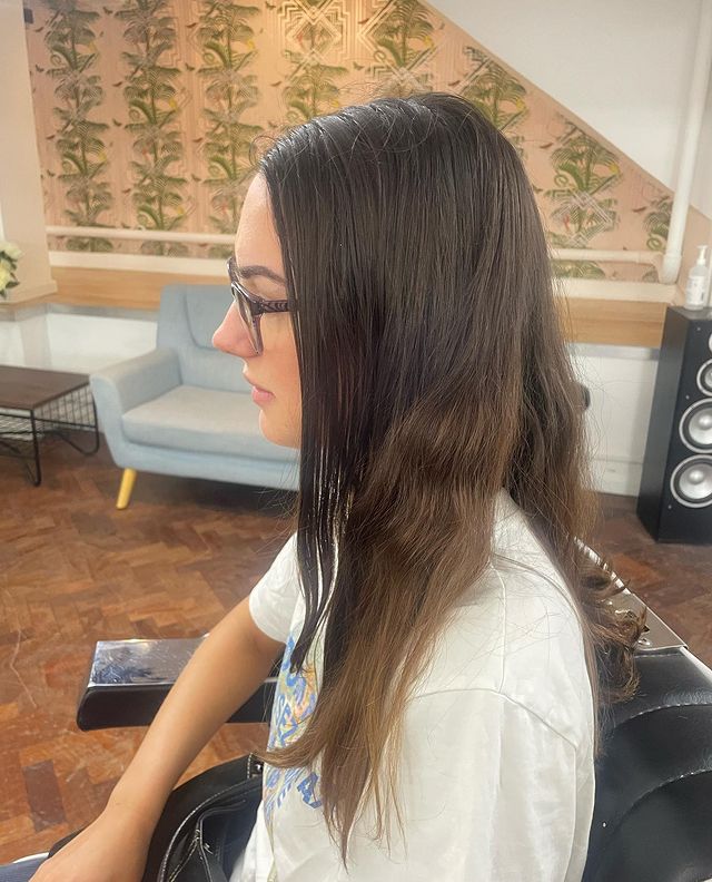 Blunt cut bob