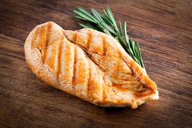 makanan protein tinggi, dada ayam, protein, diet sehat