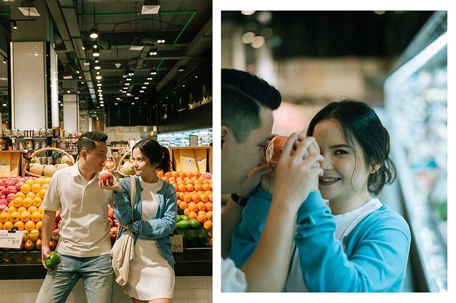 baju couple casual untuk prewedding