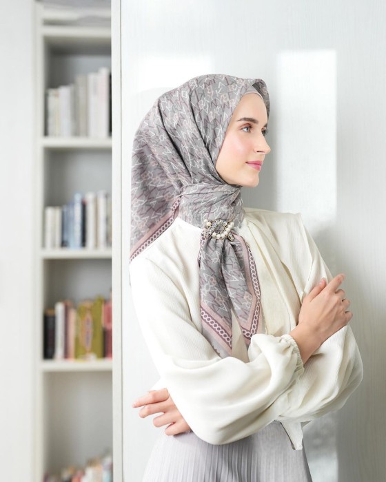 Inspirasi style fashion hijab untuk lebaran