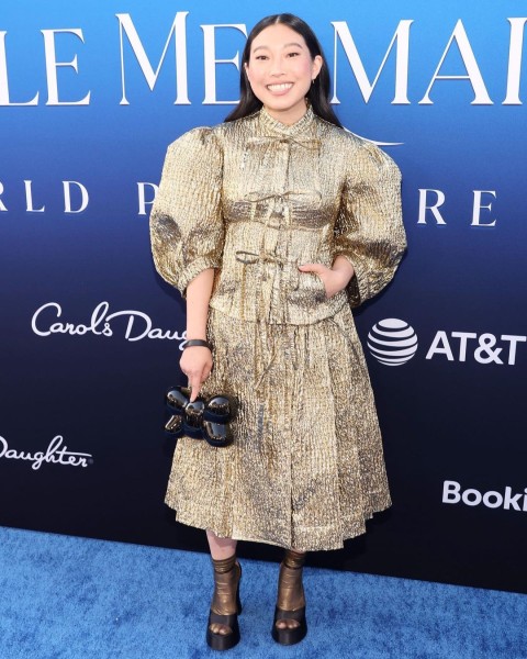gaya para pemain di the little mermaid premiere