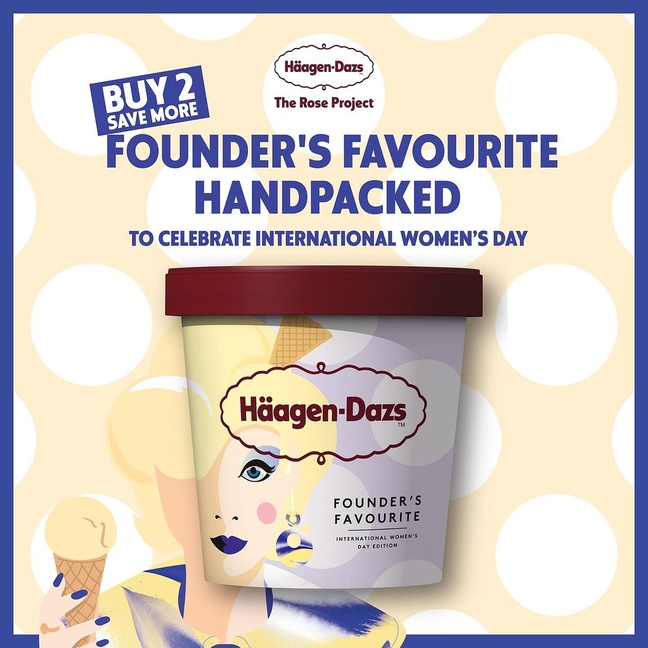 Haagen-Dazs Rayakan Perempuan Tanpa Tanda Jasa