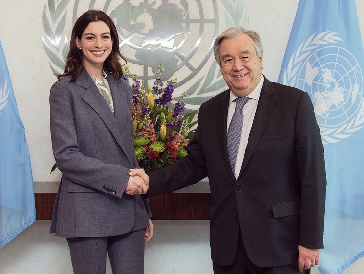 anne hathaway B20 Summit 2022 Bali