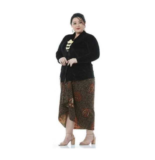 model kebaya untuk orang gemuk