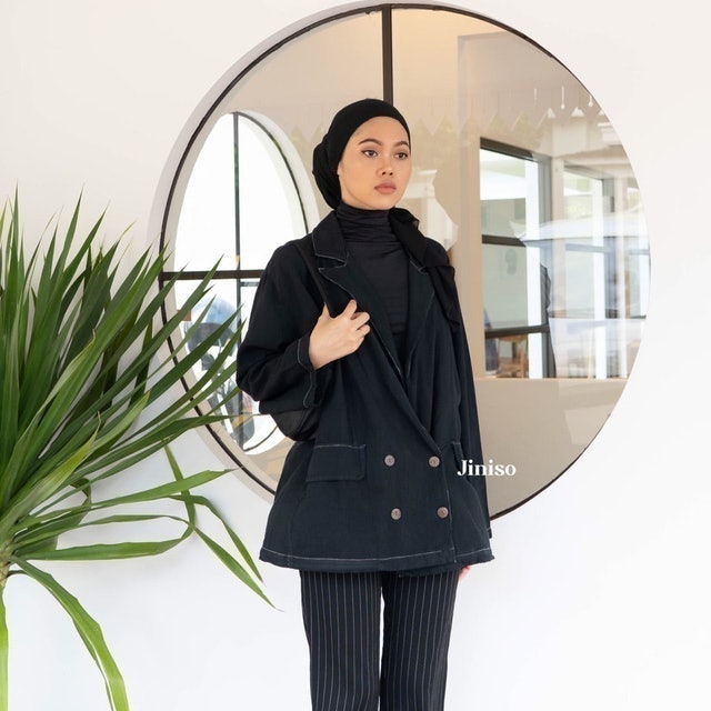 baju blazer panjang