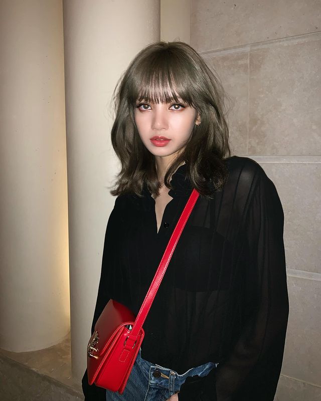 gaya rambut lisa blackpink