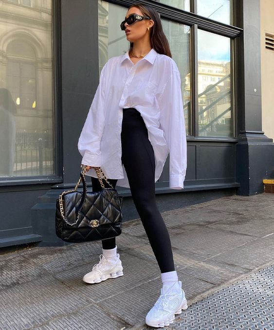 OOTD kemeja putih