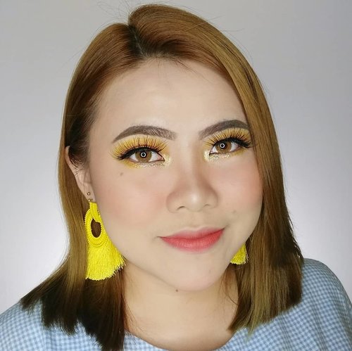 Softlens berwarna hazel cocok untuk kulit sawo matang