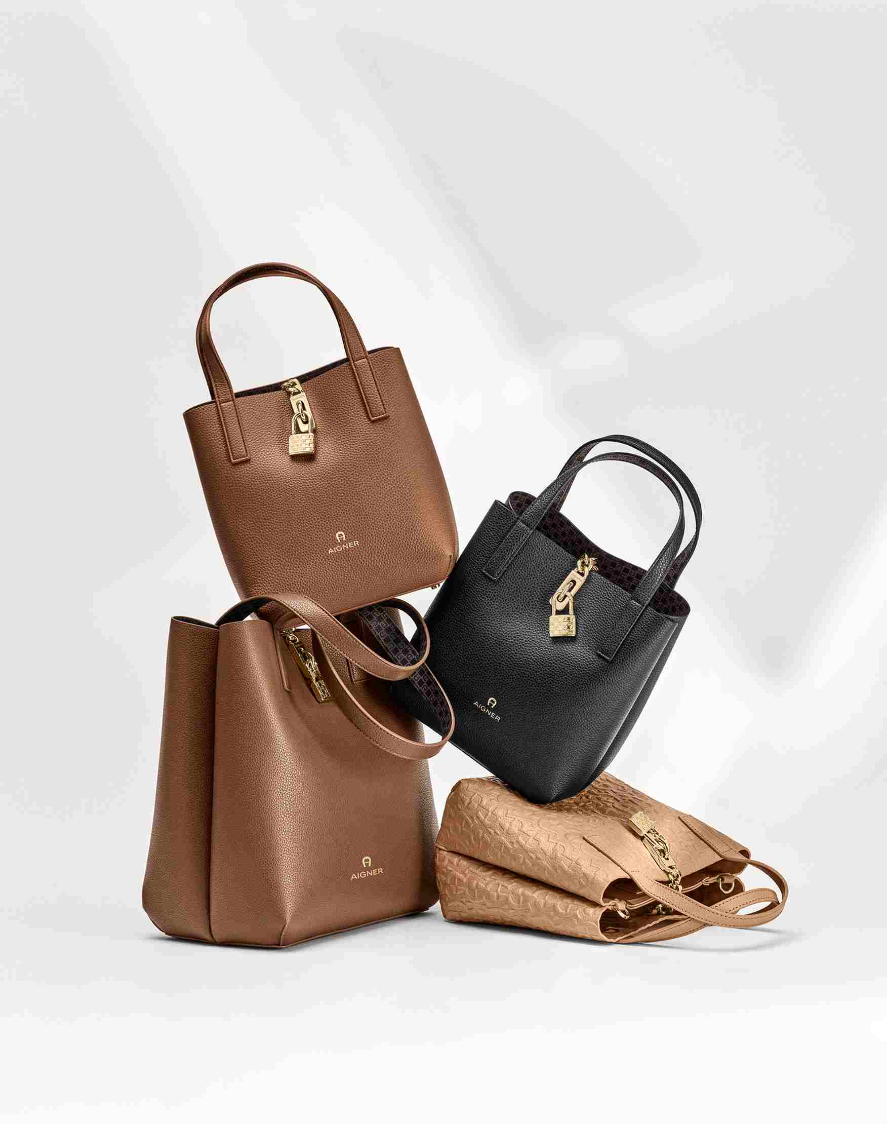 Leonie Bag. Aigner. Panta Rhein. Aigner Spring Summer Collection. Tas.