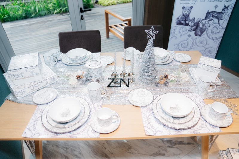  koleksi ZEN Tableware MAGNIFICENT FROST by SANDRA DEWI 