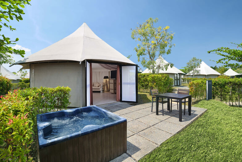 Natra Bintan, a Tribute Portfolio: Glamping Nyaman Keluarga