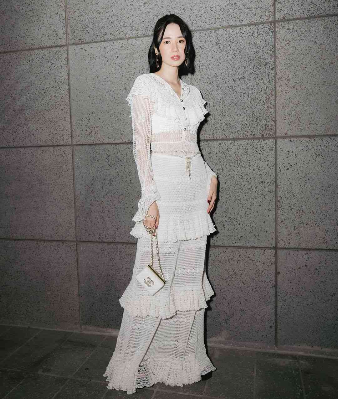 (Laura Basuki at Busan International Film Festival Opening Ceremony. Foto: Dok. Laura Basuki/Instagram)