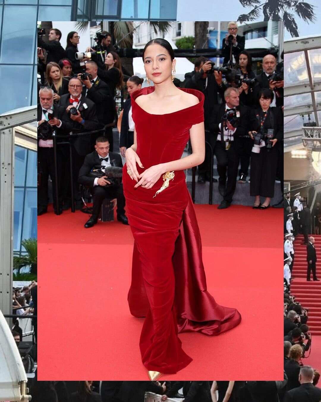 Penampilan Artis Indonesia di Red Carpet Cannes 2024