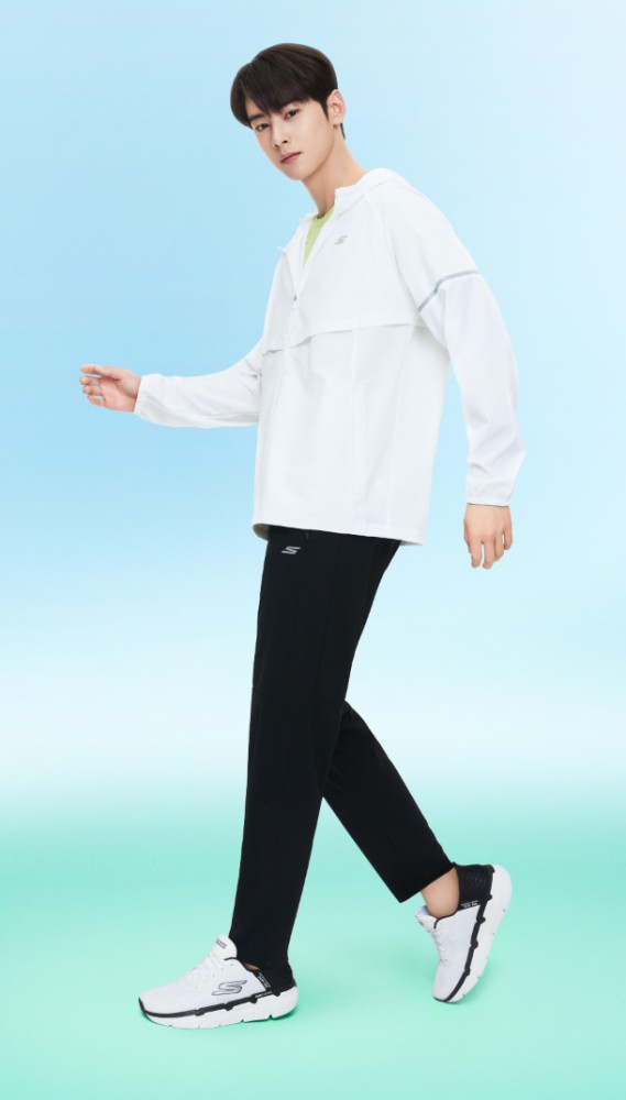 cha eun woo brand ambassador skechers
