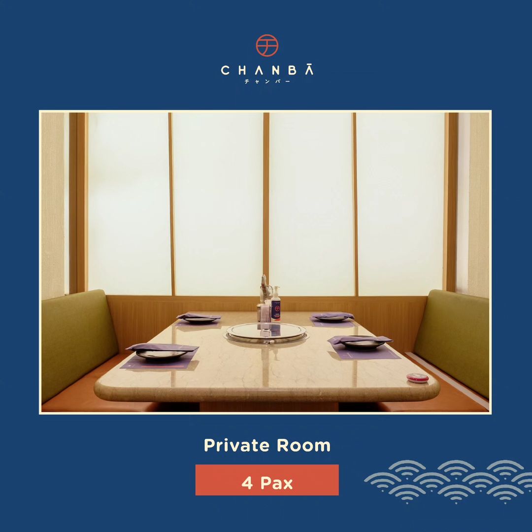 Cobain Private Room Japanese Grill Hanya di Chanba!