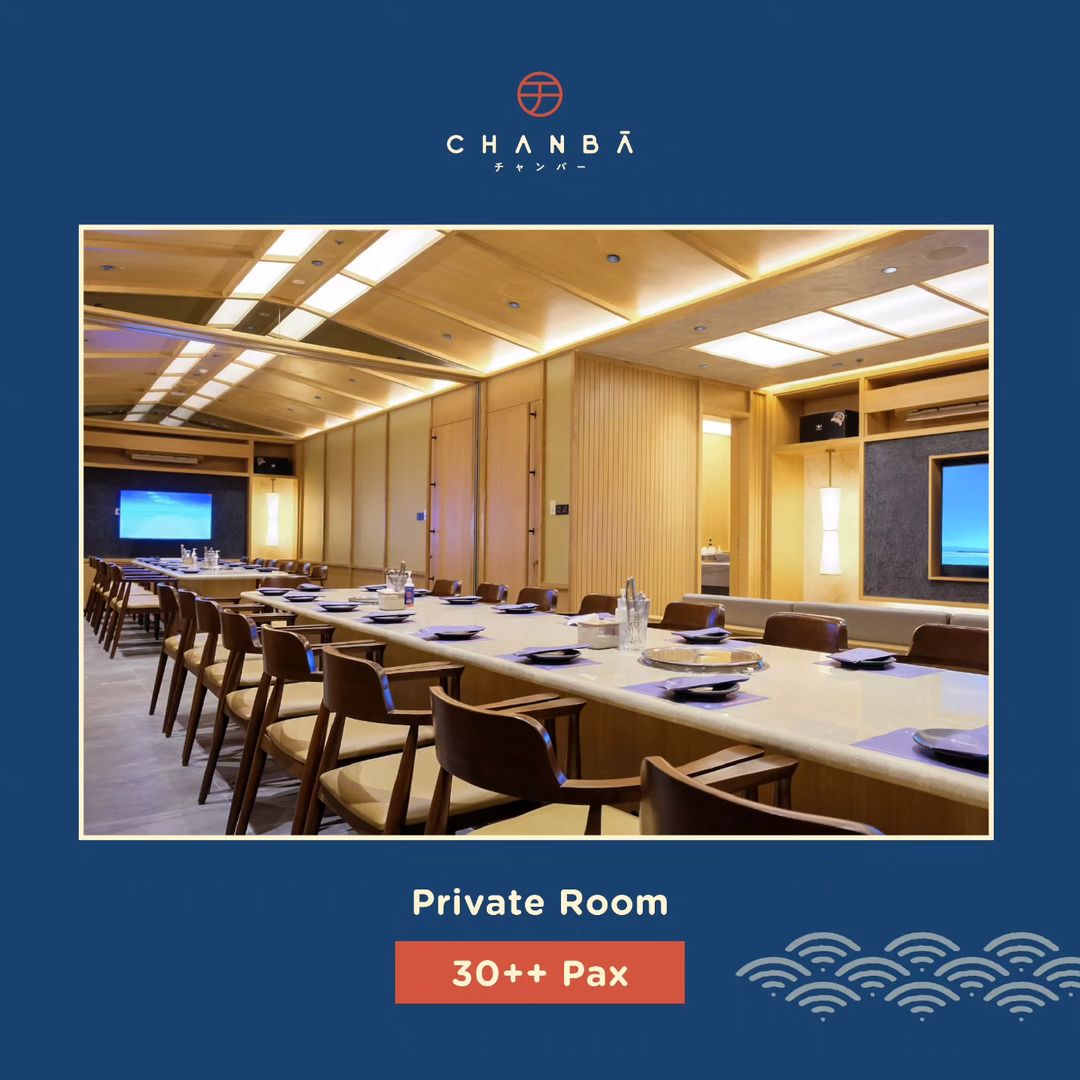 Cobain Private Room Japanese Grill Hanya di Chanba!