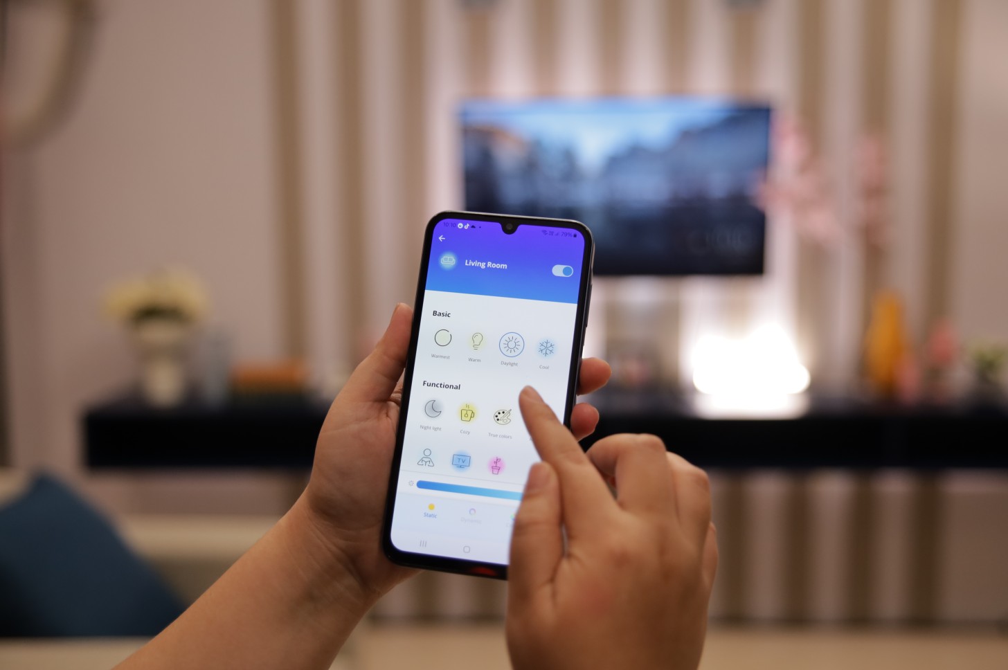 wiz, casa, smart lighting