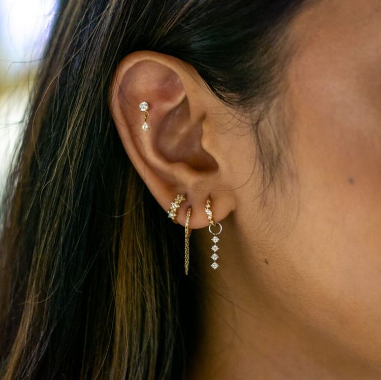 Emas, 14k, diamond, lab-grown, emas daur ulang, perhiasan, sarinah, bumiterra, cincin, kalung, gelang, anting