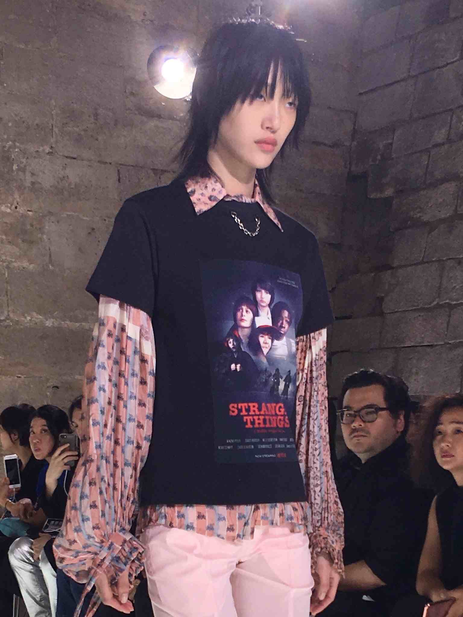 Stranger Things T-shirt by Louis Vuitton