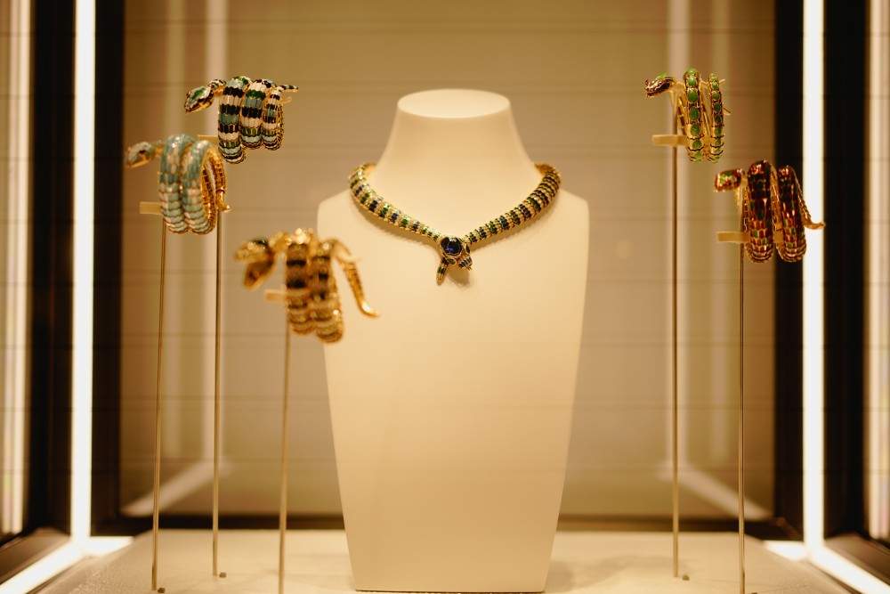 Bulgari rayakan 75 tahun Serpenti di The?Bulgari Serpenti 75 Years of Infinite Tales exhibition Seoul bersama Putri Marino