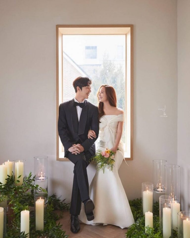 Gaun pernikahan dari drama Korea