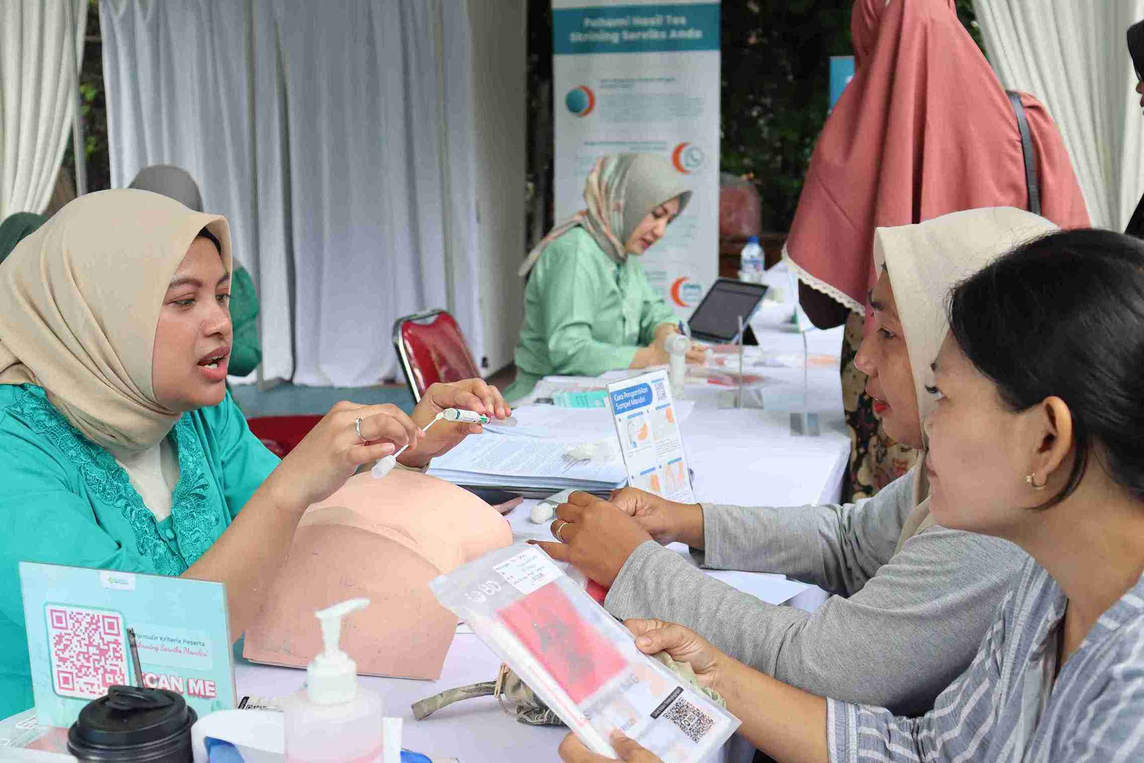 BD, Kementerian Kesehatan, Rumah Sakit Kanker Dharmais, kanker serviks, HPV, pap smear, deteksi kanker