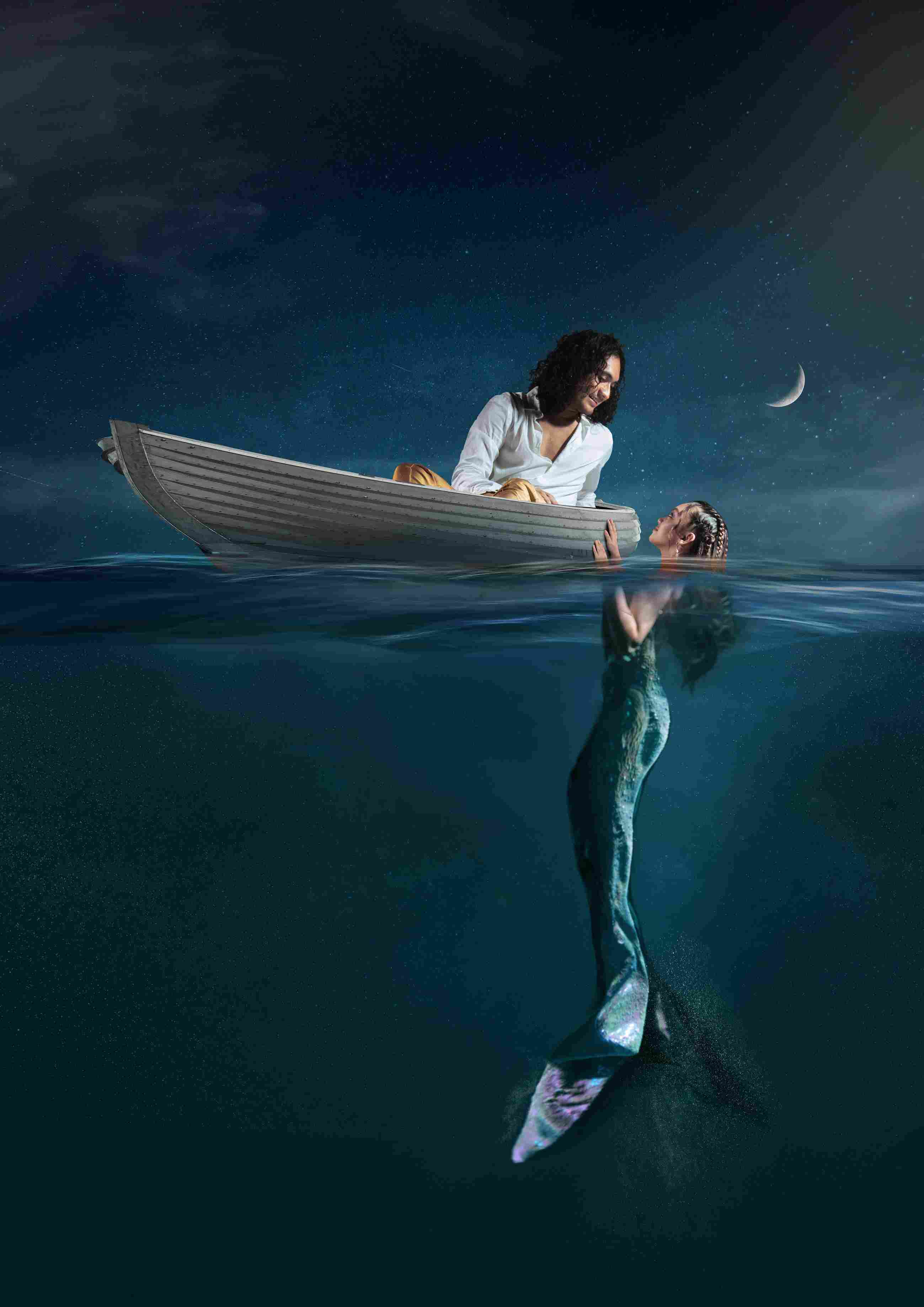 The little mermaid. Disney. Disney Indonesia. Giorgino Abraham. Naura Ayu.