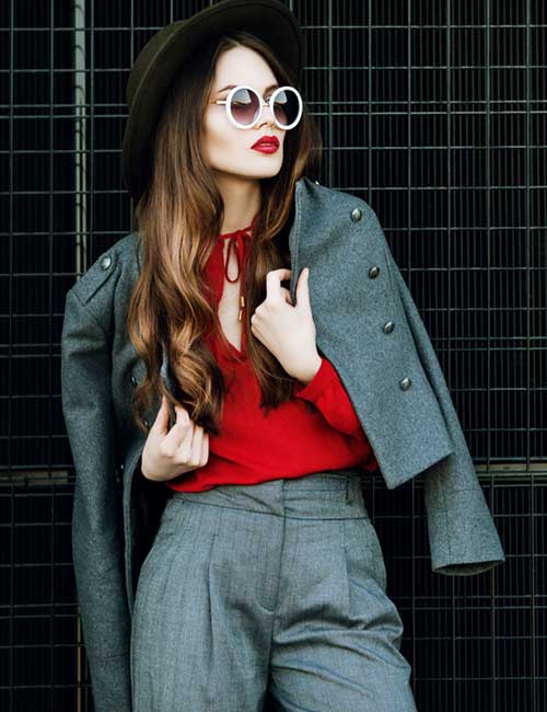 padu padan warna dark grey