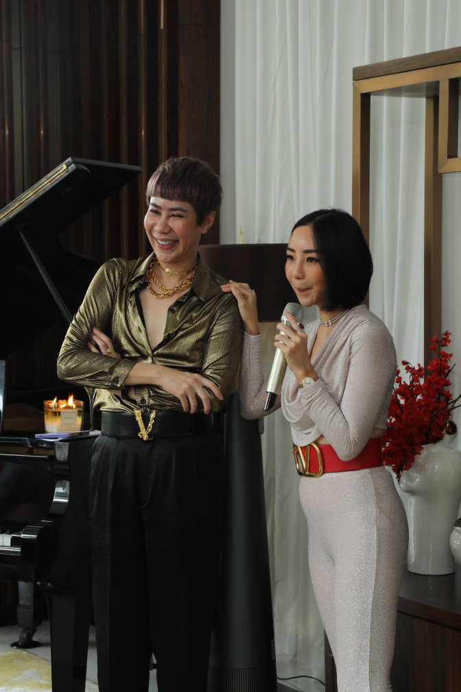 lg electronics indonesia, airyn tanu, intimate luncheon, gathering, natal