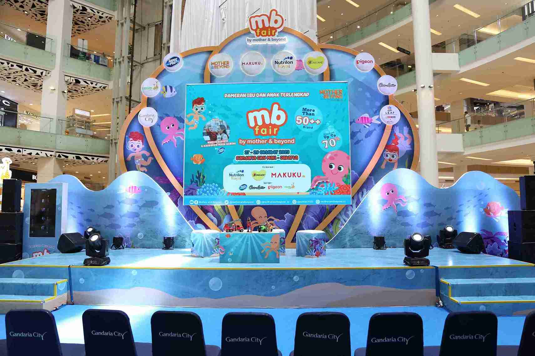 (MB Fair sukses diselenggarakan pada tanggal 27-29 Oktober 2023 lalu di Mall Gandaria City. Foto: Dok. Mother & Beyond)