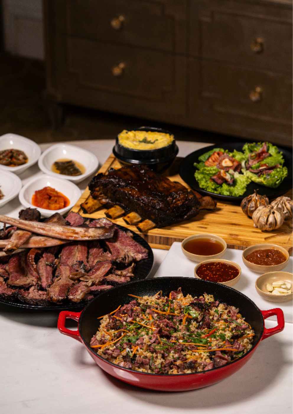 Restaurant, Resto, Makanan, Kuliner, Asia, Kontemporer, Thailand, Korea, Vietnam, Hotel Mulia Selatan, Jakarta, Cuisine