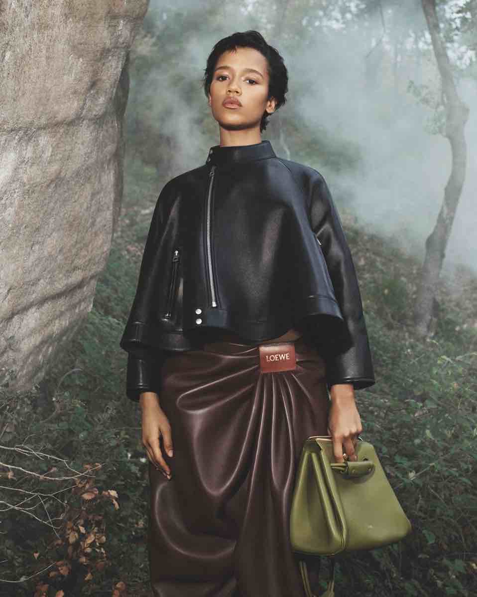 LOEWE, LOEWE Spring Summer 2025, Drew Starkey, Taylor Russel, Wang Yibo, Outer Banks, Ozark