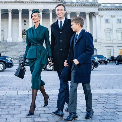 invanka trump, donald trump, penampilan ivanka trump, pelantikan donald trump