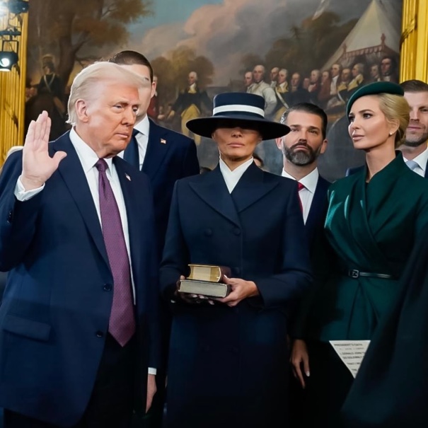 invanka trump, donald trump, penampilan ivanka trump, pelantikan donald trump